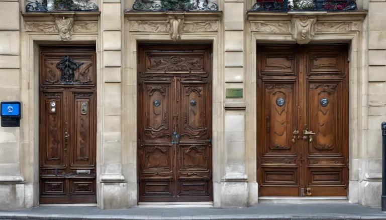 Les différents types de portes et leurs systèmes de sécurité à Paris
